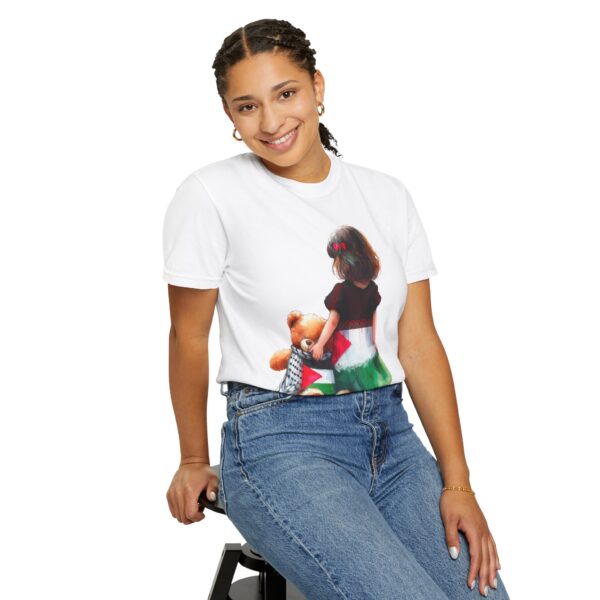 Palestinian Pride T-Shirt, Unisex T-Shirt, Garment-Dyed Tee, Cute Children's Shirt, Culturally Inspired Apparel, Gift for Activists - Image 6