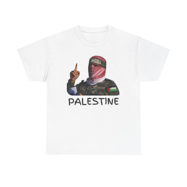 Abu Obaida Palestine Unisex Tee, Palestinian Flag Shirt, Middle Eastern Clothing, Arabic Culture Gift, Palestine Supporter Apparel, Protest