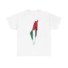 Palestine Flag Map T-Shirt, Palestinian Pride Tee, Middle East Patriotic Shirt, Gaza Strip Apparel, Jerusalem Gift, Arabic Culture Top