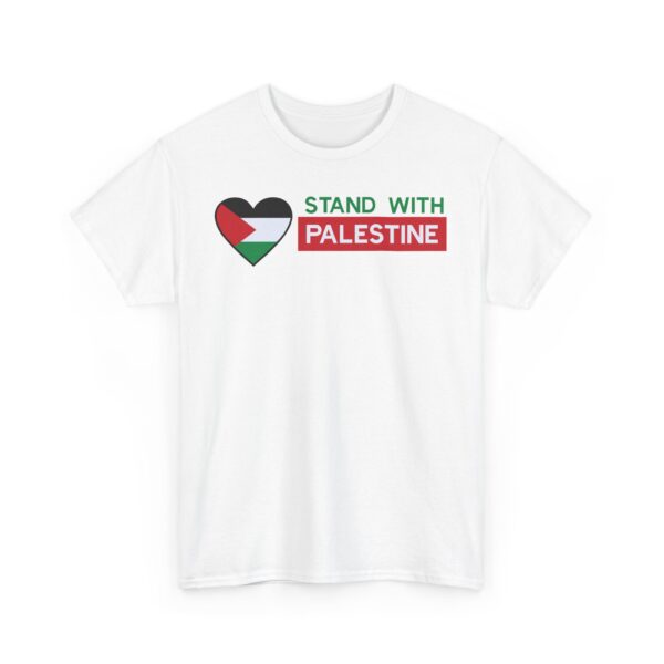 Pro-Palestine Unisex Tee, Arabic Solidarity Protest Shirt, Free Palestine Activist Top, Palestine Flag Supporters Apparel, Anti-War Peace - Image 3