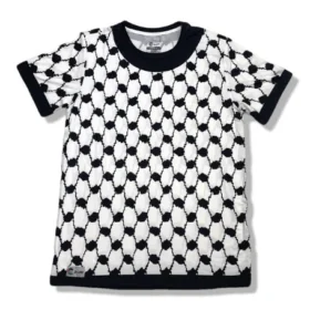 Palestine Keffiyeh Full Sublimation Short Sleeve T-Shirt