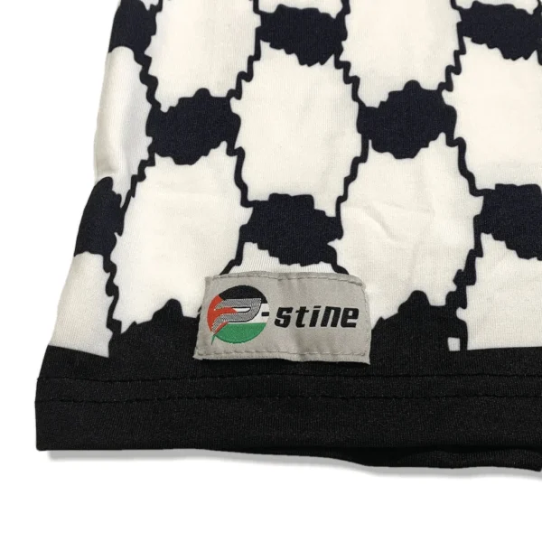 Palestine Keffiyeh Full Sublimation Short Sleeve T-Shirt - Image 2