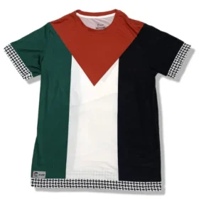 Palestine Flag Full Sublimation Short Sleeve T-Shirt