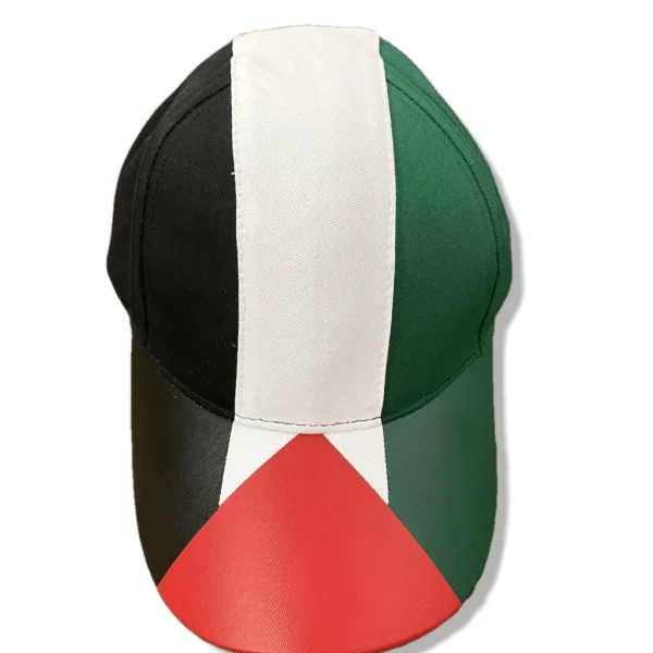 Full Palestinian Flag Design Baseball Cap/Hat - Image 2