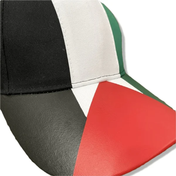 Full Palestinian Flag Design Baseball Cap/Hat - Image 6